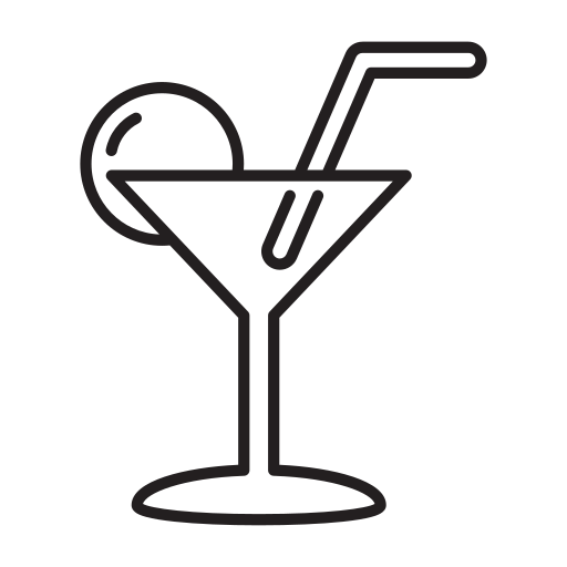 cocktail Generic outline Icône