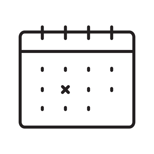 calendario Generic outline icona