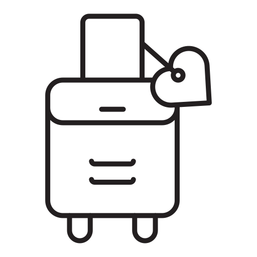 Baggage Generic outline icon