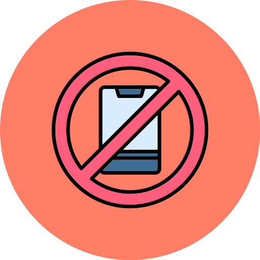 No phone Generic color lineal-color icon