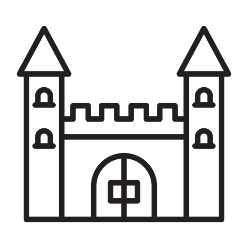 pałac Generic outline ikona