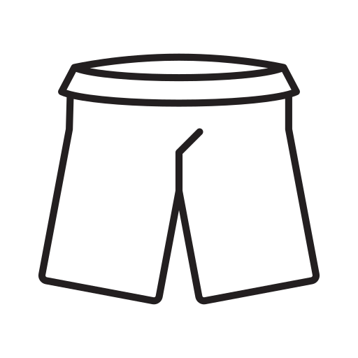 shorts Generic outline Icône