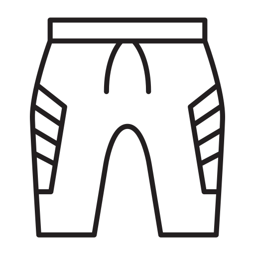pantaloncini Generic outline icona