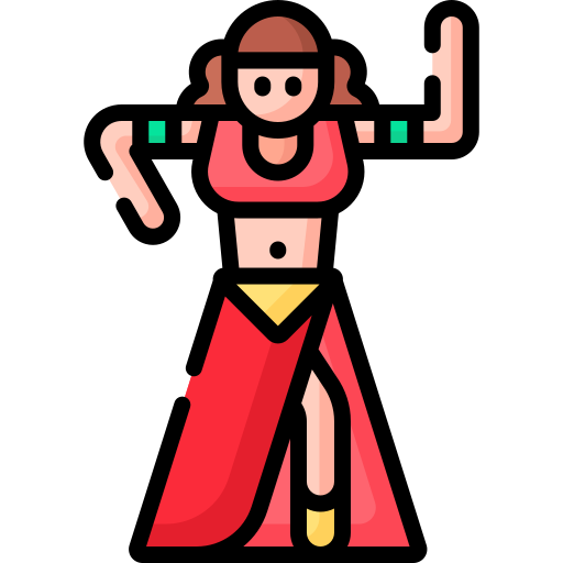 Belly dance Special Lineal color icon