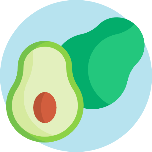 Avocado Detailed Flat Circular Flat icon