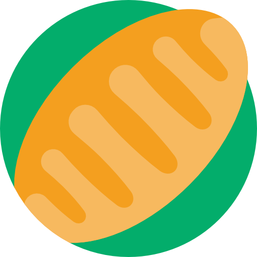 Хлеб Detailed Flat Circular Flat иконка