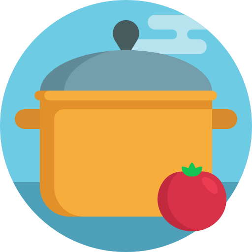 kasserolle Detailed Flat Circular Flat icon