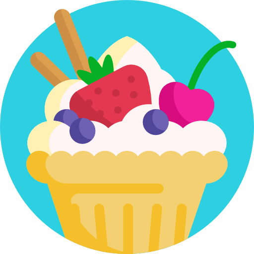 dessert Detailed Flat Circular Flat icon