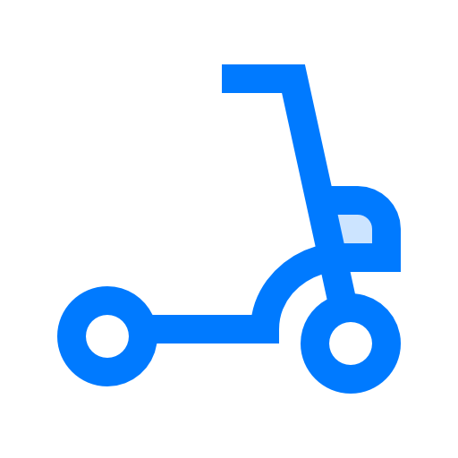 scooter Vitaliy Gorbachev Blue Icône