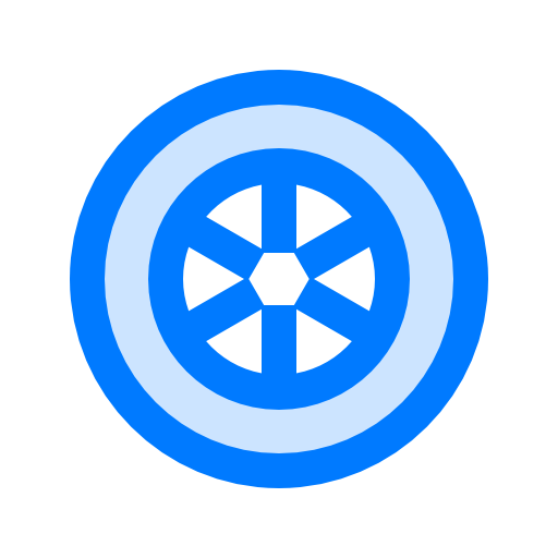 rueda Vitaliy Gorbachev Blue icono