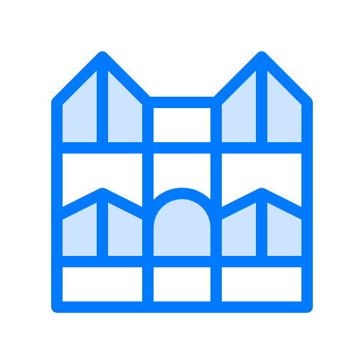 gebouw Vitaliy Gorbachev Blue icoon