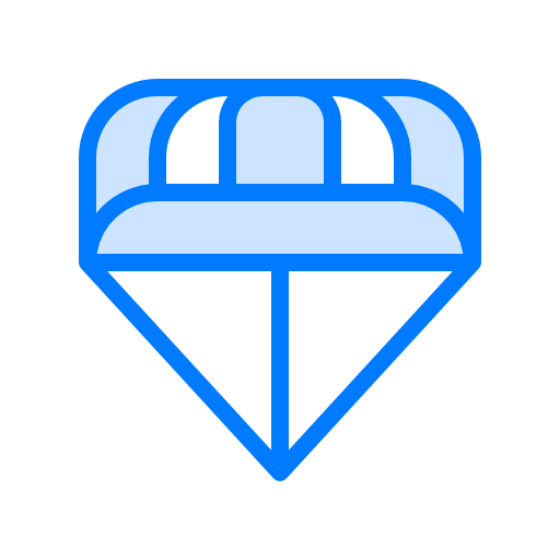 paracaídas Vitaliy Gorbachev Blue icono