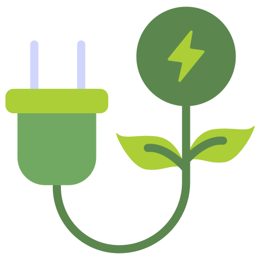 Eco power Generic color fill icon