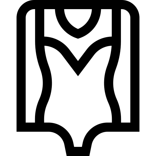 turnpakje Basic Straight Lineal icoon