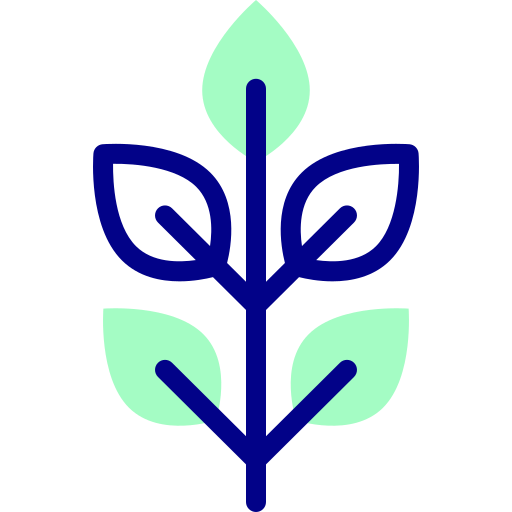 Leaves Detailed Mixed Lineal color icon