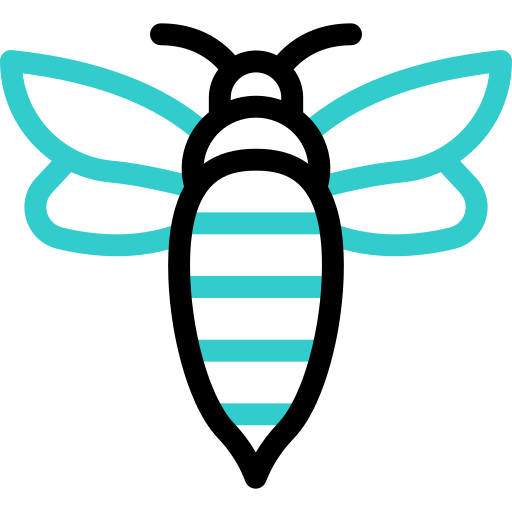 abeille Basic Accent Outline Icône
