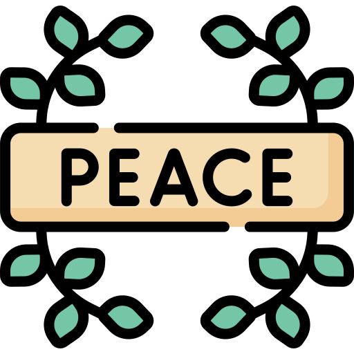 국제 평화의 날 Special Lineal color icon