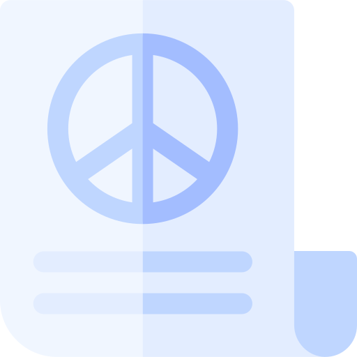 dia internacional de la paz Basic Rounded Flat icono