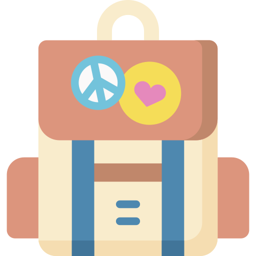 Back pack Special Flat icon
