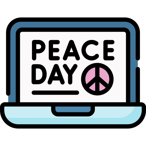 międzynarodowy dzień pokoju Special Lineal color ikona