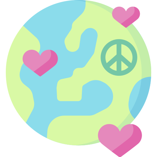międzynarodowy dzień pokoju Special Flat ikona