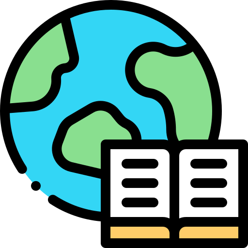 International literacy day Detailed Rounded Lineal color icon