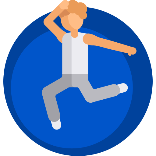 Dance Detailed Flat Circular Flat icon