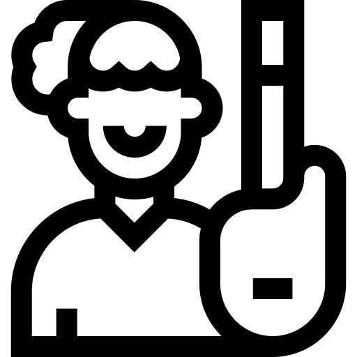 basse Basic Straight Lineal Icône