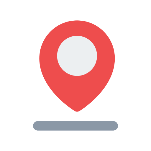Map marker Generic color fill icon