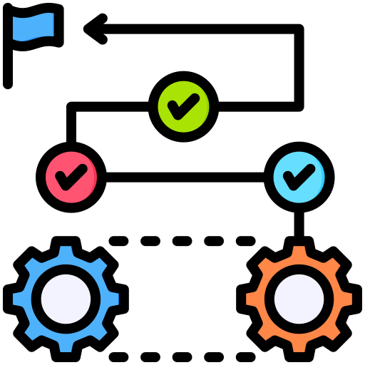プロセス Generic color lineal-color icon