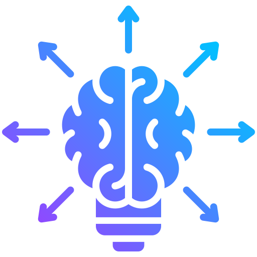 Problem solving Generic gradient fill icon