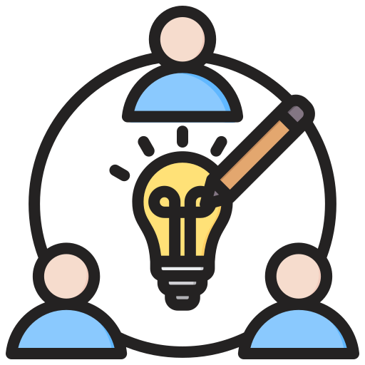 Creative team Generic color lineal-color icon