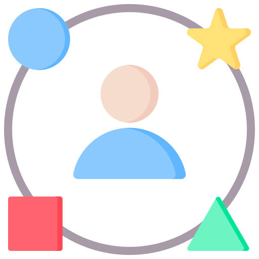różnorodność Generic color fill ikona