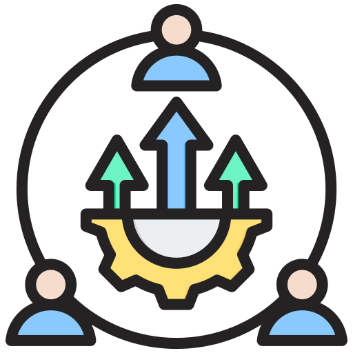 teamentwicklung Generic color lineal-color icon