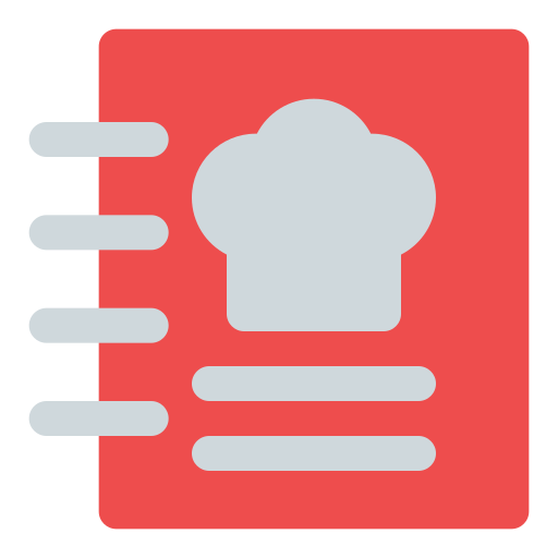 Cook book Generic color fill icon