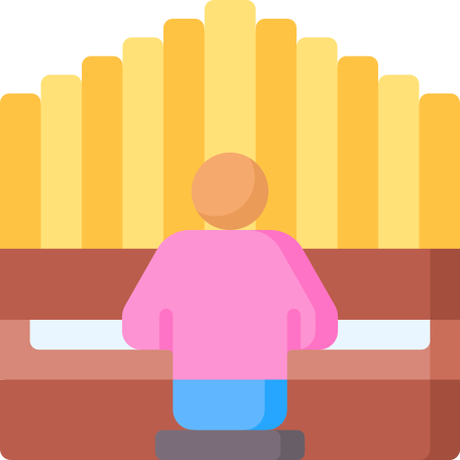 Pipe organ Special Flat icon