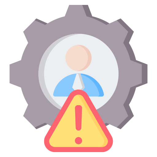 Crisis management Generic color fill icon