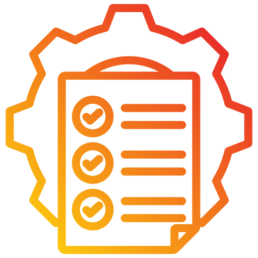 Project management Generic gradient outline icon