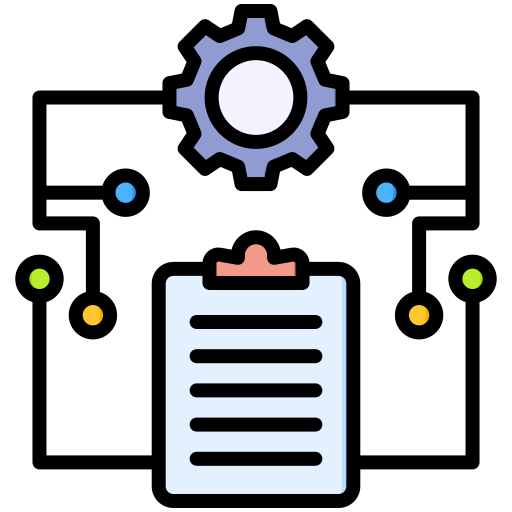 dokumenten-management Generic color lineal-color icon
