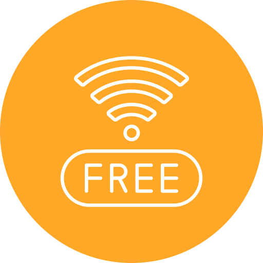 Free wifi Generic color fill icon