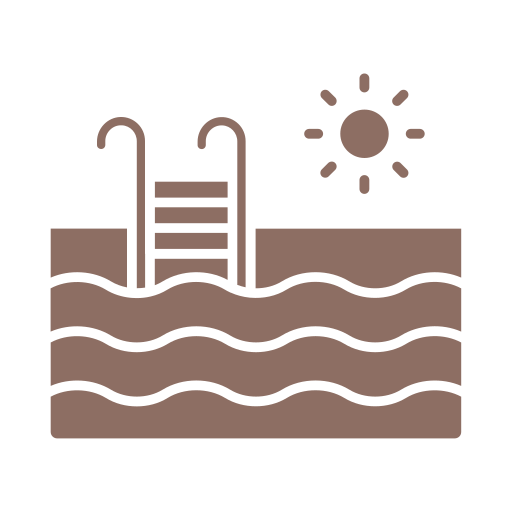 Бассейн Generic color fill иконка