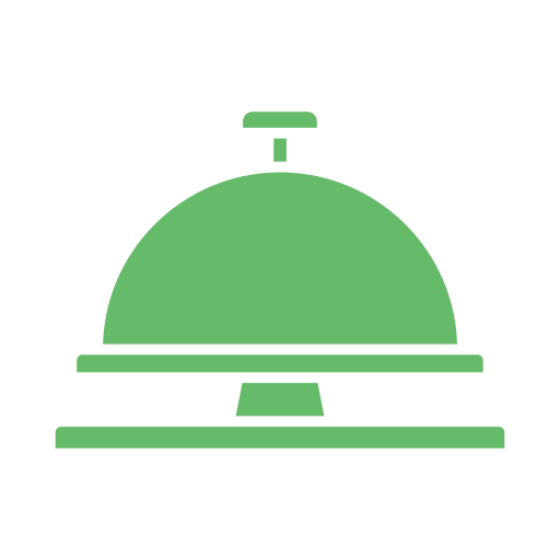 dzwonek recepcyjny Generic color fill ikona