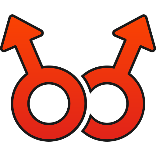 homosexuales Generic gradient lineal-color icono