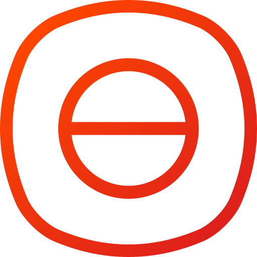 性別 Generic gradient outline icon