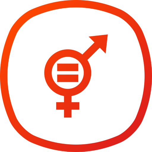 남녀 평등 Generic gradient outline icon