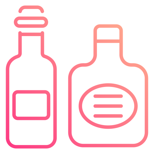 Alcohol Generic gradient outline icon