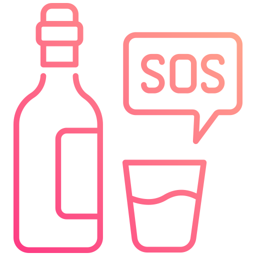 alcohol Generic gradient outline icono