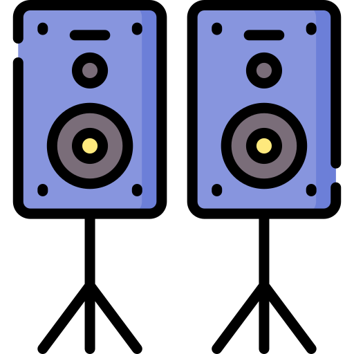 音響システム Special Lineal color icon