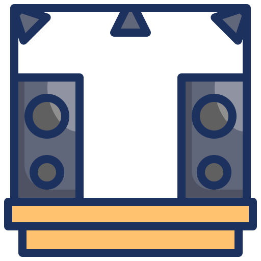 Stage Generic color lineal-color icon