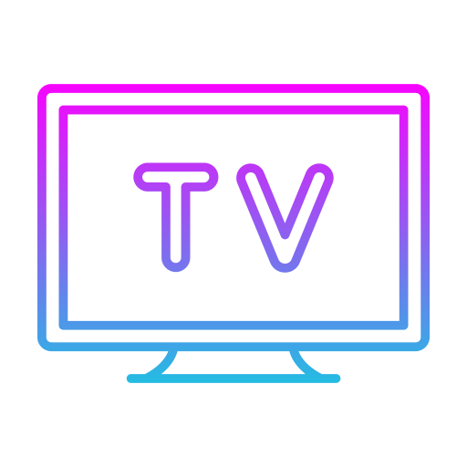 Tv monitor Generic gradient outline icon